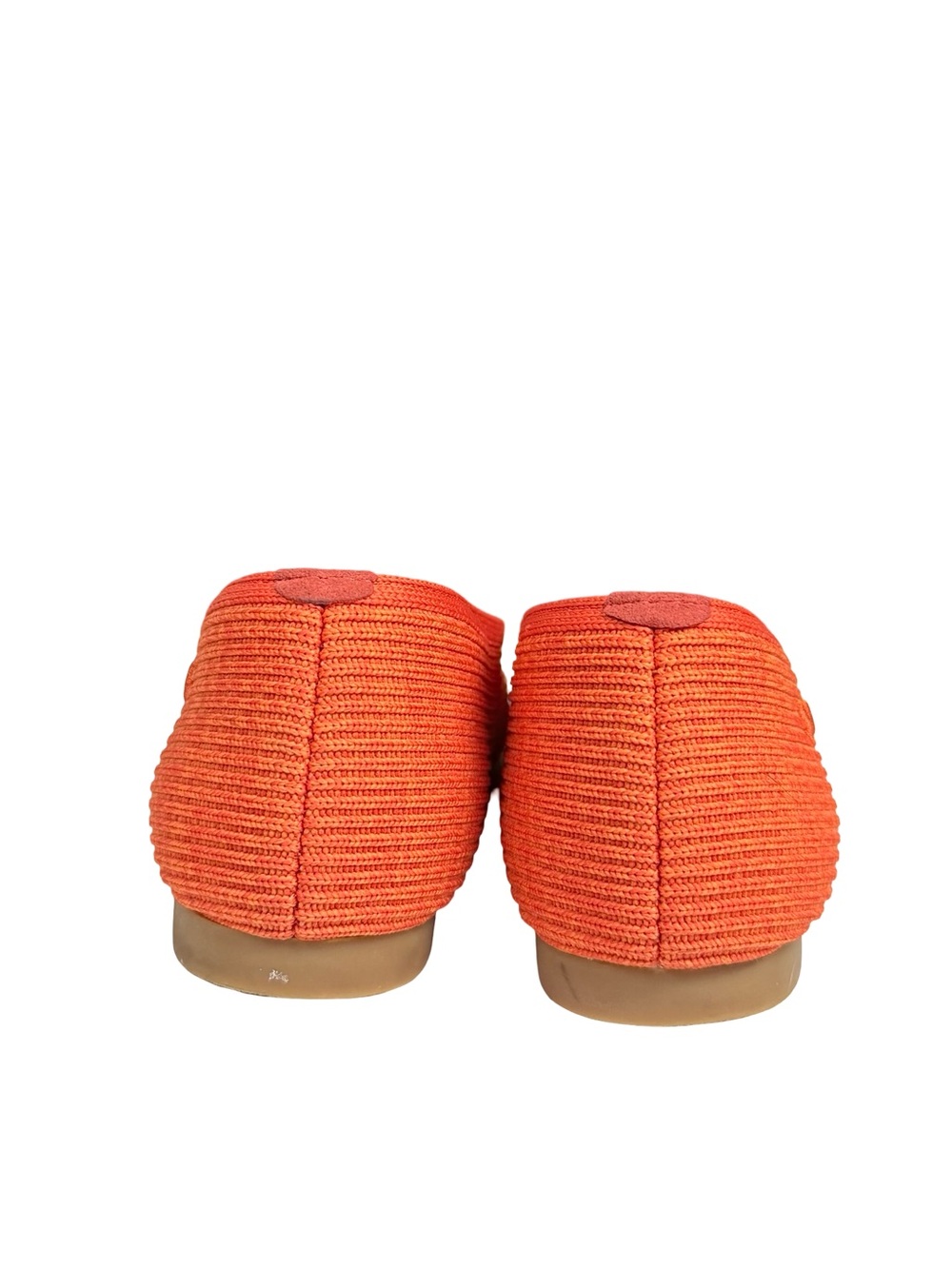 VIVAIA Margot 2.0 Square-Toe V-Cut Flats Orange Size 37.5 - Picture 4 of 11